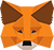 The logo for MetaMask Crypto Wallet